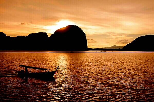Sunset on Koh Yao Noi